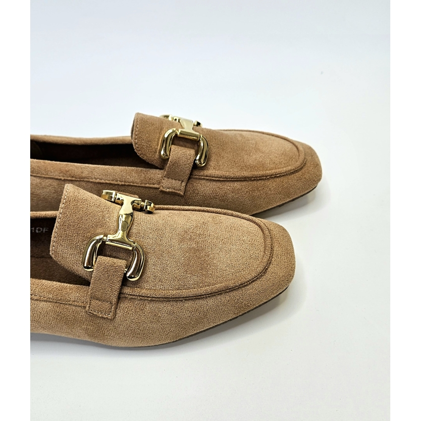 ZAPATO D MUJER PLANO MOCASIN MANDARINA 2301DF