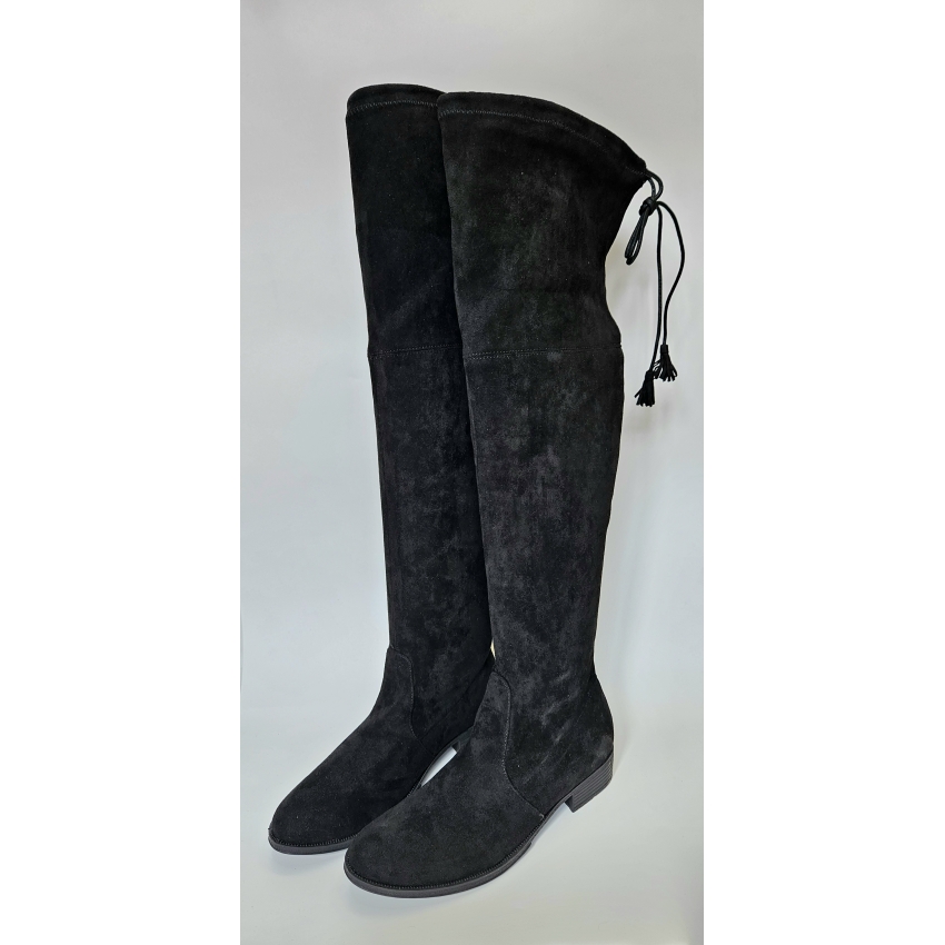 BOTA ALTA MOSQUETERA MUJER MANDARINA ANTELINA...