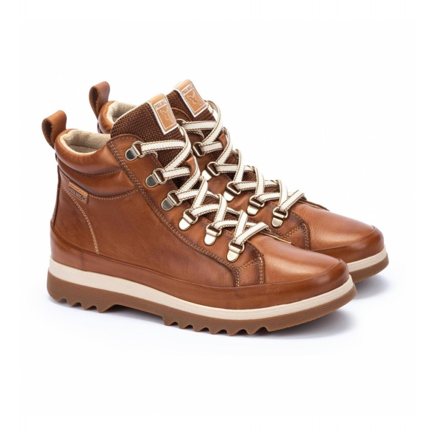 BOTIN MUJER PIKOLINOA W3W-8564 VIGO BRANDY