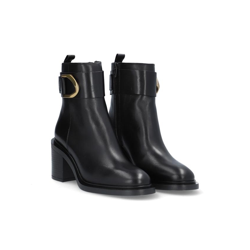 BOTIN MUJER TACON ALPE WOMAN PIEL NEGRO 27381705