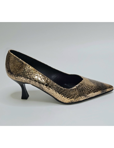 ZAPATO MUJER TACON DANIELA VEGA SERPESLUX LATON 2333
