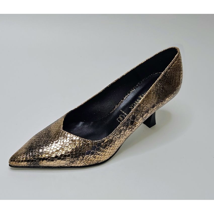ZAPATO MUJER TACON DANIELA VEGA SERPESLUX LATON...