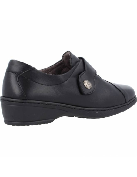 ZAPATO MUJER PIEL NOTTON VELCRO ANCHO ESPECIAL 096112