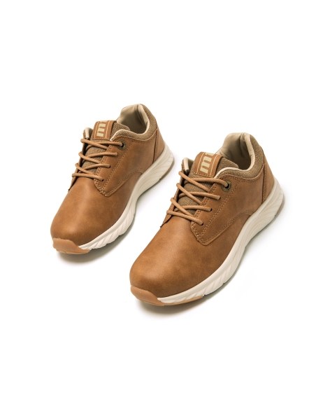 ZAPATILLA CASUAL NIÑO MUSTANG 48826 OLAF CUERO