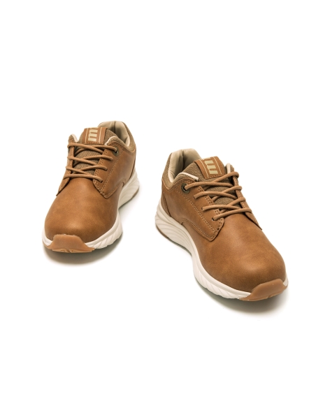 ZAPATILLA CASUAL NIÑO MUSTANG 48826 OLAF CUERO