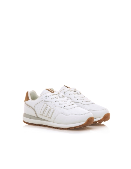 ZAPATILLA CASUAL NIÑO MUSTANG ACTION PU BLANCO 48895