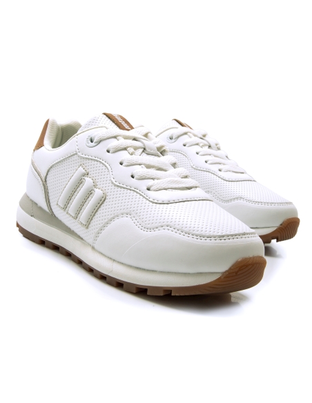 ZAPATILLA CASUAL NIÑO MUSTANG ACTION PU BLANCO 48895