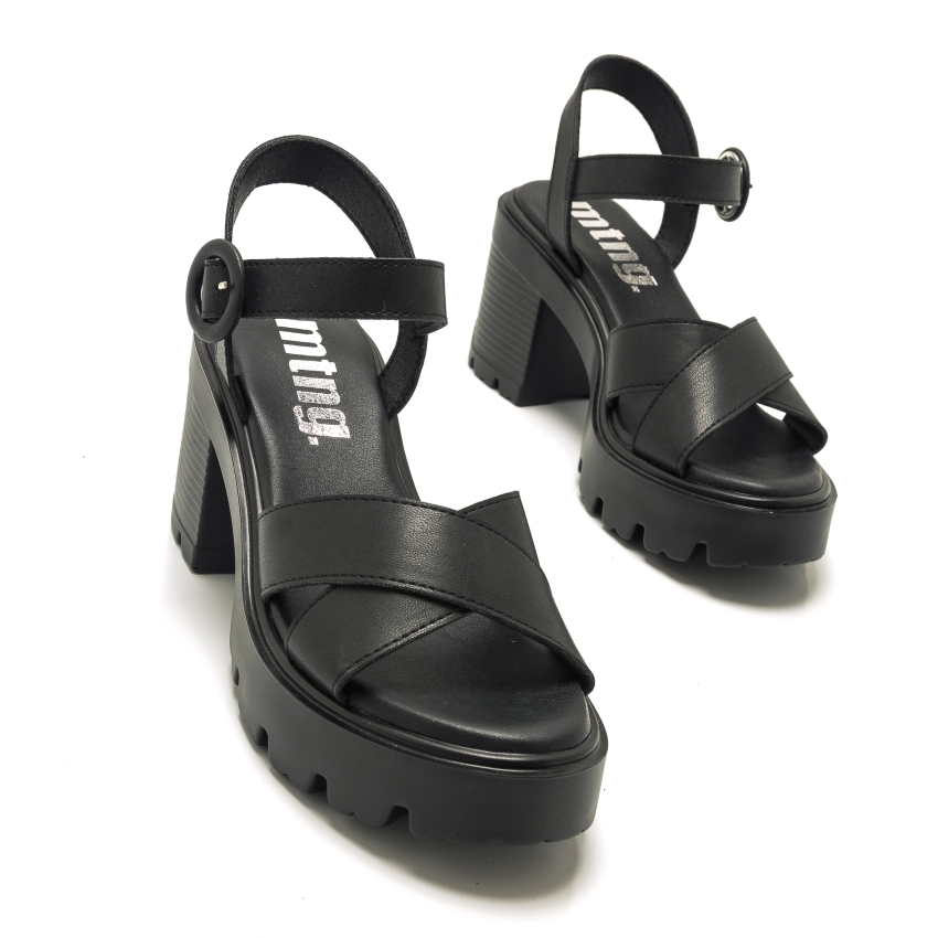 SANDALIA MUSTANG GUANSHUN NEGRO 53335