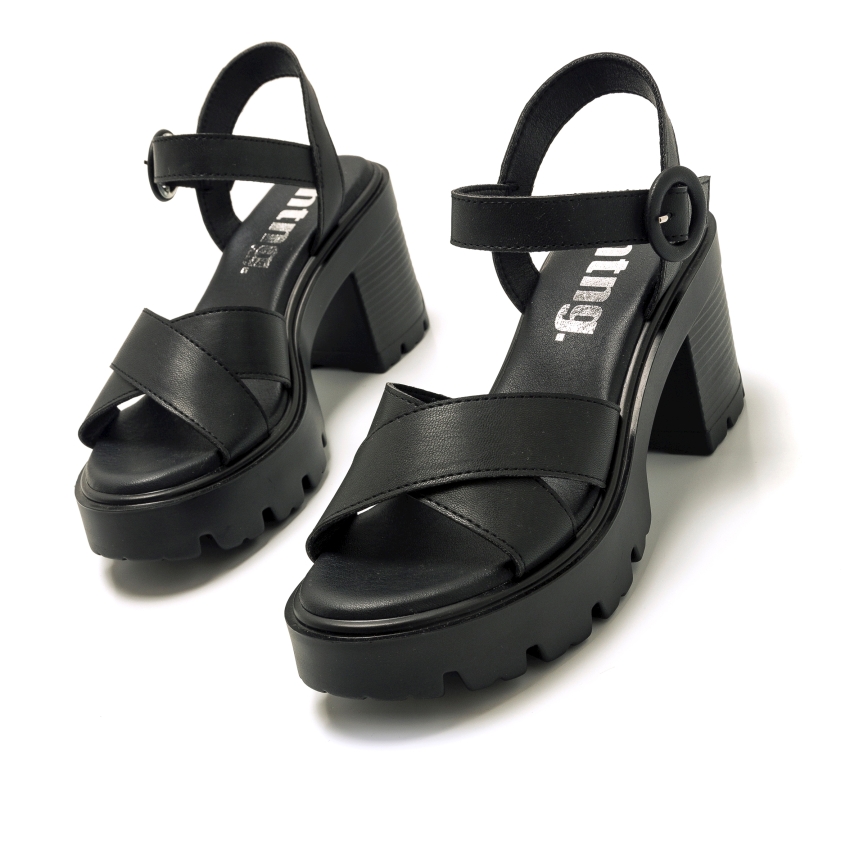 SANDALIA MUSTANG GUANSHUN NEGRO 53335