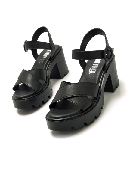 SANDALIA MUSTANG GUANSHUN NEGRO 53335