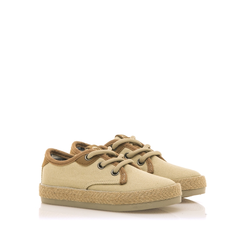 ZAPATILLA VESTIR MUSTANG NIÑO 48920 LUMI  CRUDO