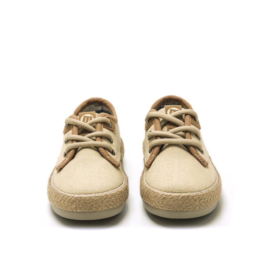 ZAPATILLA VESTIR MUSTANG NIÑO 48920 LUMI  CRUDO