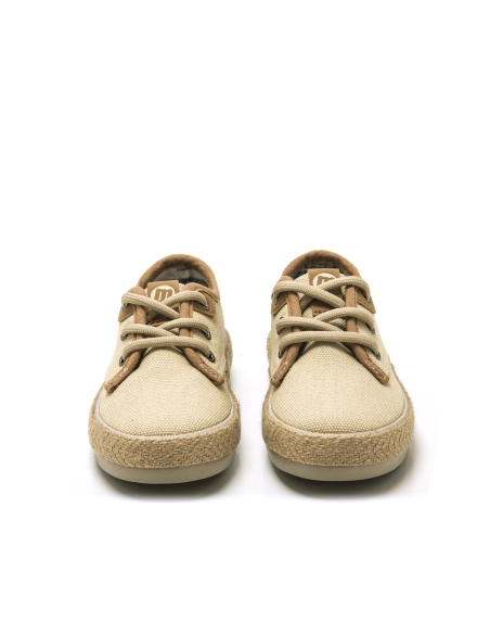 ZAPATILLA VESTIR MUSTANG NIÑO 48920 LUMI  CRUDO