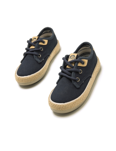 ZAPATILLA VESTIR NIÑO MUSTANG 48925 MARINO