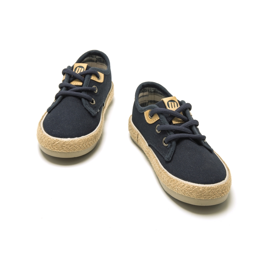 ZAPATILLA VESTIR NIÑO MUSTANG 48925 MARINO