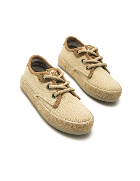 ZAPATILLA VESTIR NIÑO MUSTANG 48925 CRUDO