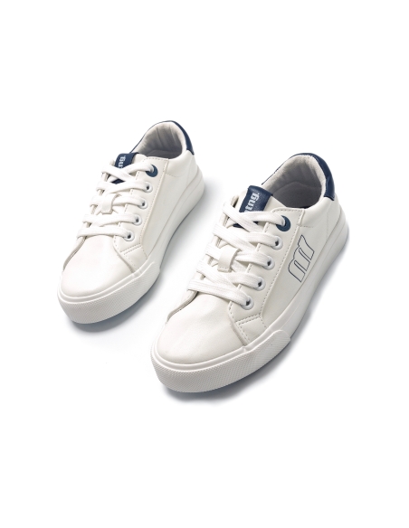 ZAPATILLA CASUAL NIÑO MUSTANG LEIS BLANCO 48936