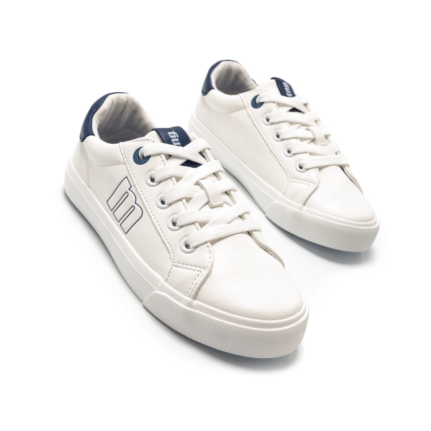 ZAPATILLA CASUAL NIÑO MUSTANG LEIS BLANCO 48936
