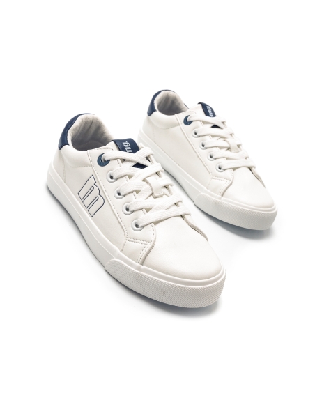 ZAPATILLA CASUAL NIÑO MUSTANG LEIS BLANCO 48936