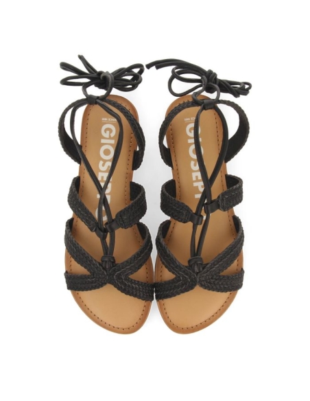 SANDALIA MUJER PLANA GIOSEPPO DARNEY NEGRO  69130