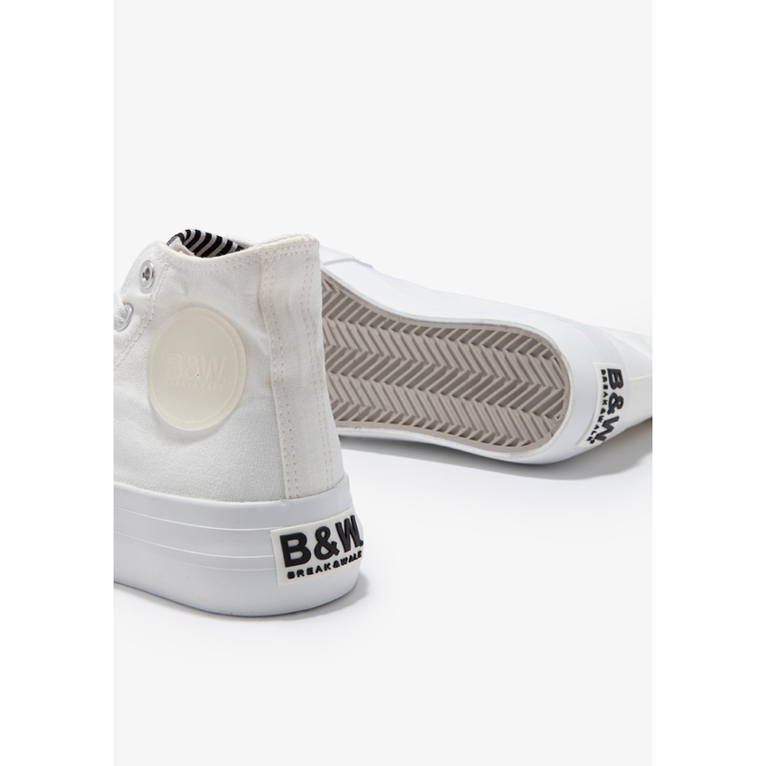 BOTA LONA B&W CONGUITOS BLANCA 527062