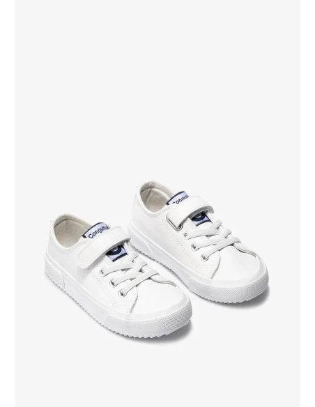 ZAPATILLA NIÑA CONGUITOS VELCRO BLANCA COSH284070