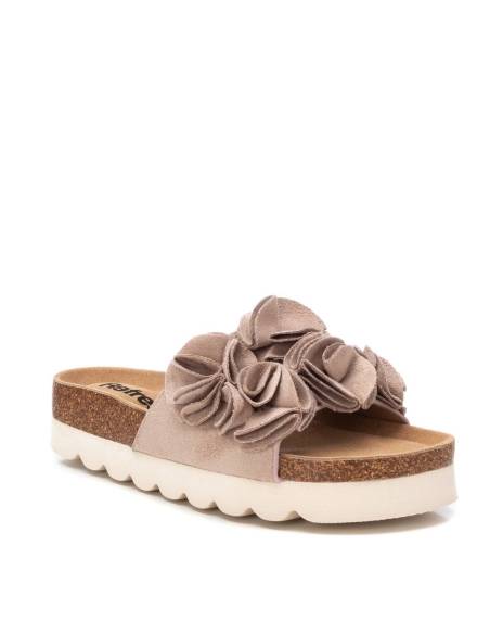 SANDALIA MUJER DESTALONADA ANTELINA BEIGE 171719