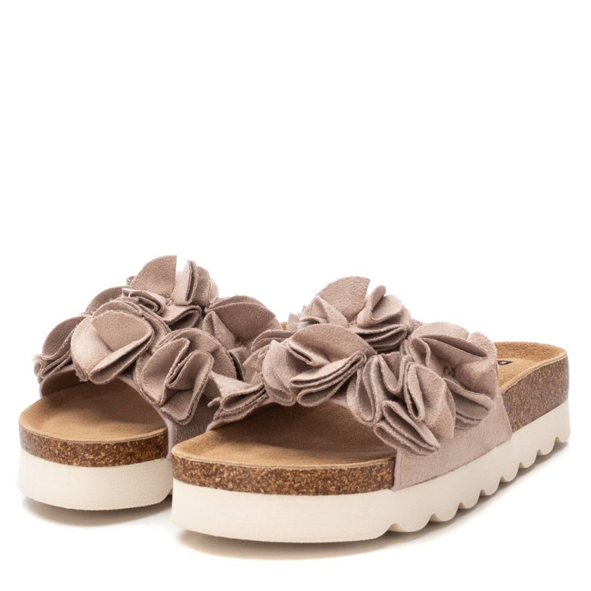 SANDALIA MUJER DESTALONADA ANTELINA BEIGE 171719