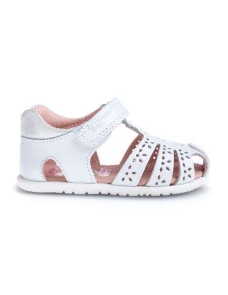 SANDALIA RESPETUOSA BEBE NIÑA PABLOSKY OLIMPO BLANCO 037200