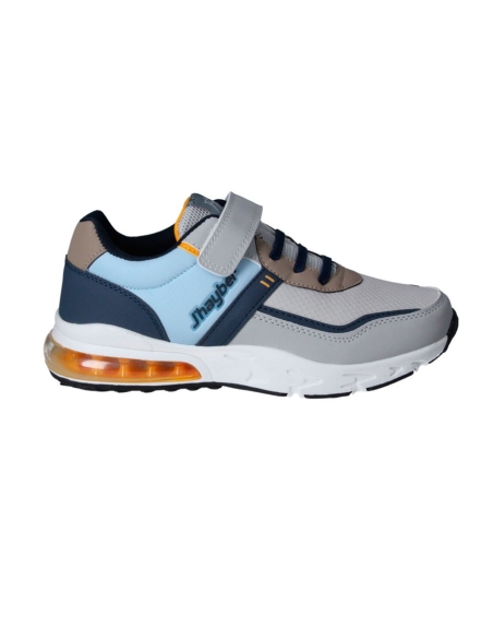 ZAPATILLA DEPORTE NIÑO JHAYBER CHIMEN GRIS ZN582223