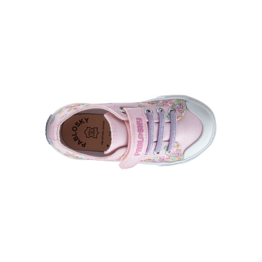 ZAPATILLA NIÑA PABLOSKY LONA ROSA 976470