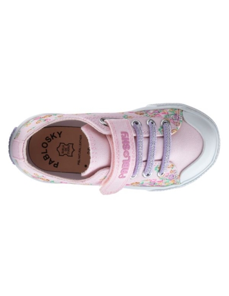 ZAPATILLA NIÑA PABLOSKY LONA ROSA 976470
