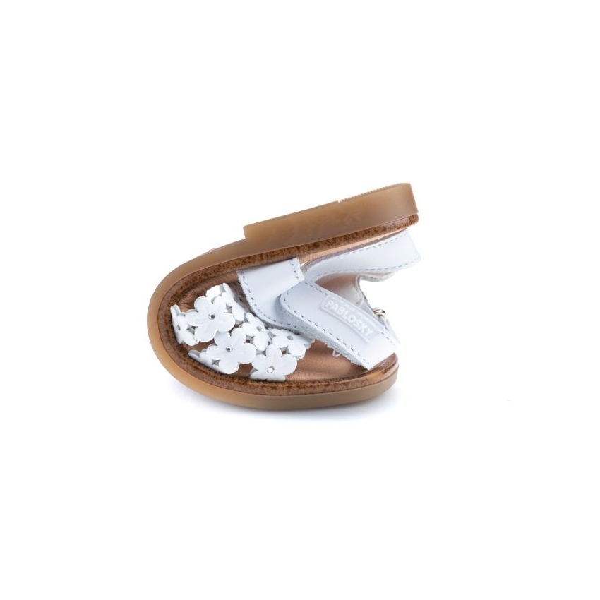 SANDALIA NIÑA PABLOSKY OLIMPO BLANCO 427700