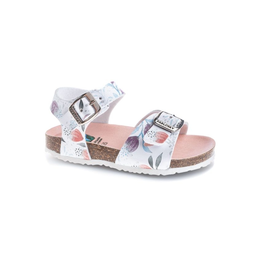 SANDALIA  NIÑA PABLOSKY CHAMPION BLANCO 428500