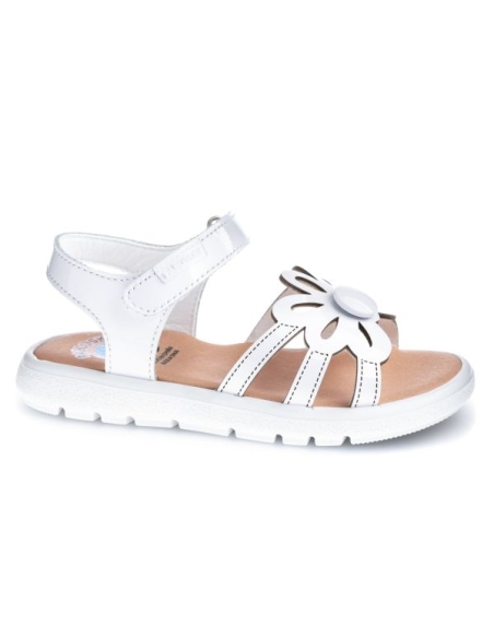 SANDALIA NIÑA PABLOSKY  CHAROL BLANCO  430209