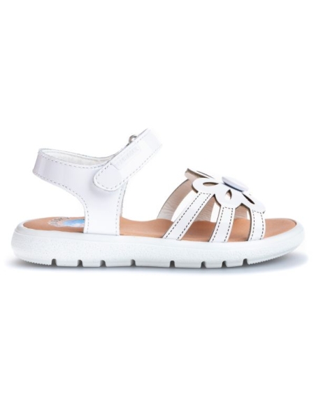 SANDALIA NIÑA PABLOSKY  CHAROL BLANCO  430209