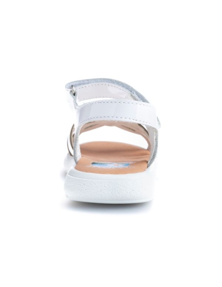 SANDALIA NIÑA PABLOSKY  CHAROL BLANCO  430209