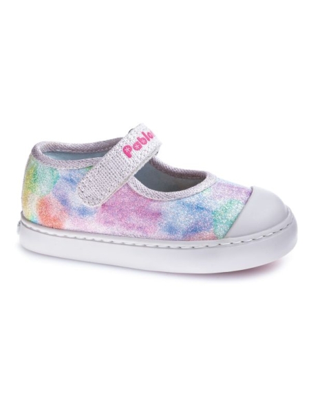 ZAPATILLA NIÑA LONA PABLOSKY LINO MALVA 975430