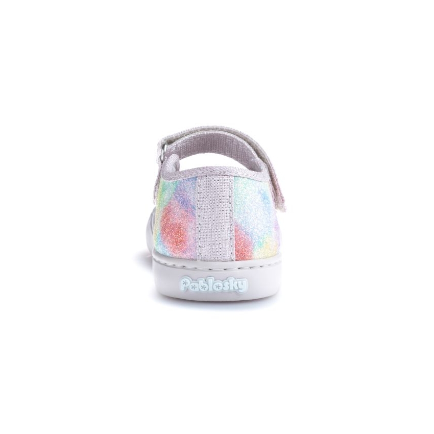 ZAPATILLA NIÑA LONA PABLOSKY LINO MALVA 975430