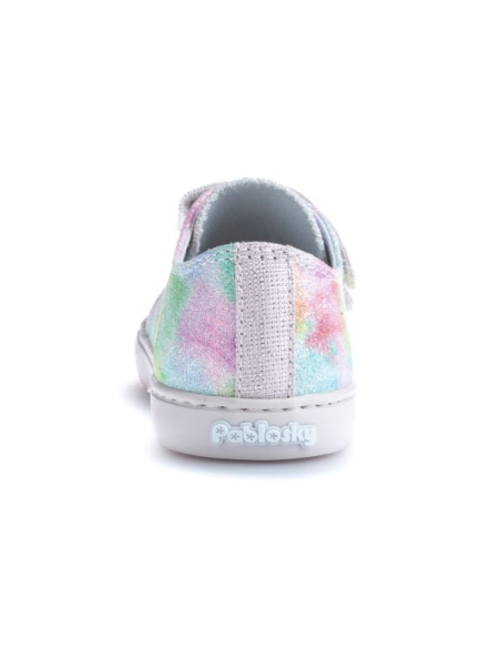 ZAPATILLA NIÑA PABLOSKY LONA LINO GLITTER MALVA 975530