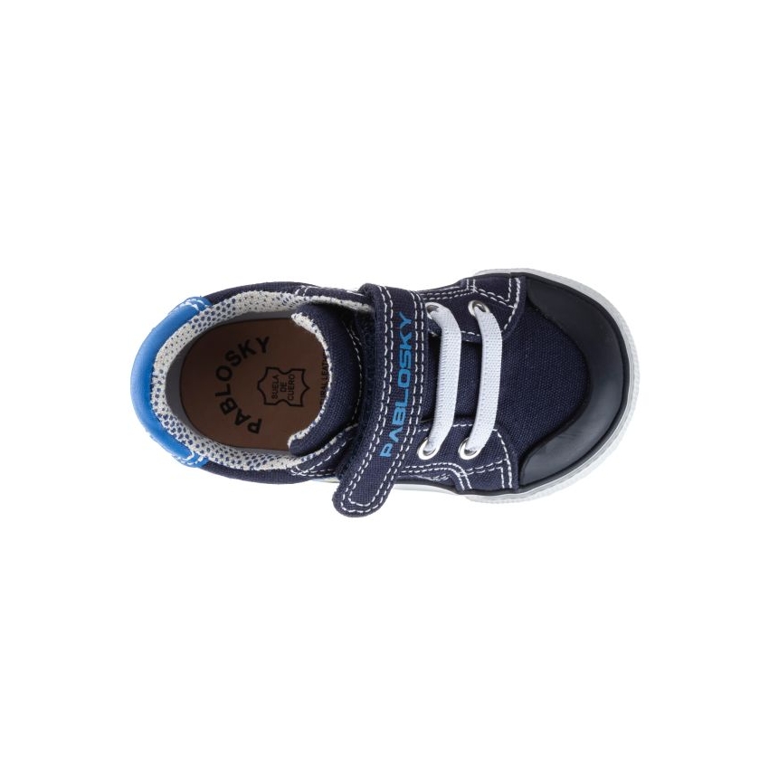ZAPATILLA NIÑO LONA PABLOSKY CORDONES ELASTICOS...