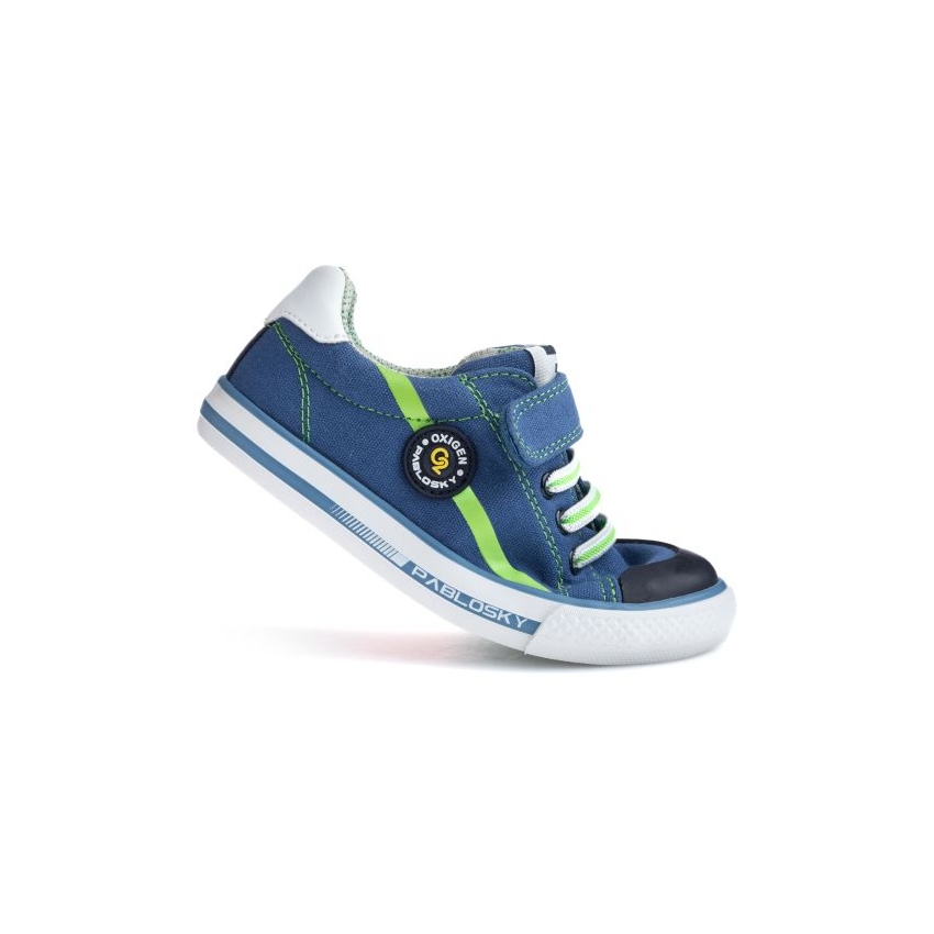 ZAPATILLA NIÑO PABLOKSY LONA CORDONES ELASTICOS...