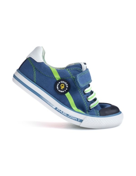 ZAPATILLA NIÑO PABLOKSY LONA CORDONES ELASTICOS 976010