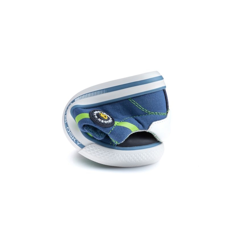 ZAPATILLA NIÑO PABLOKSY LONA CORDONES ELASTICOS...