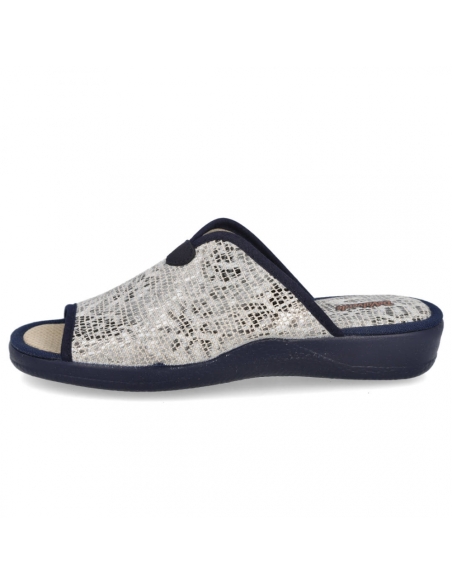 ZAPATILLA ESTAR POR CASA MUJER DEVALVERDE PANABER MARINO 154