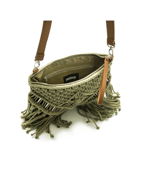 BOLSO BANDOLERA MUSTANG MACRAME KAKI MABINI