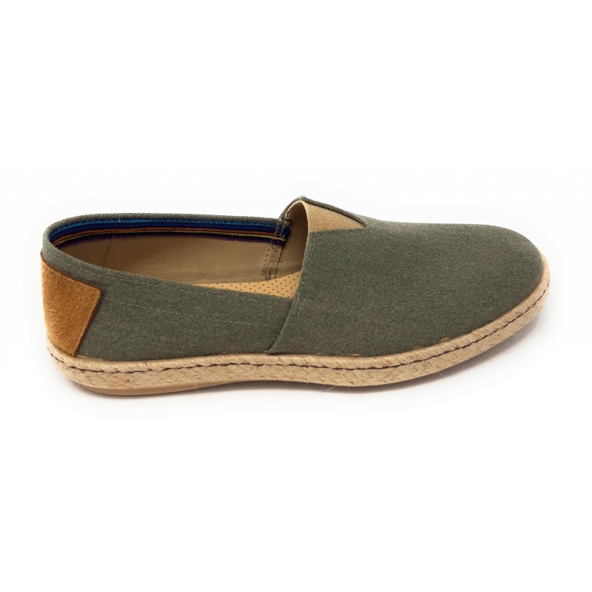 ZAPATILLAS HOMBRE LONA CAMPING DEVALVERDE KAKI 4028