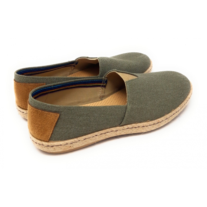 ZAPATILLAS HOMBRE LONA CAMPING DEVALVERDE KAKI...