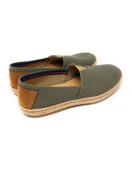 ZAPATILLAS HOMBRE LONA CAMPING DEVALVERDE KAKI 4028