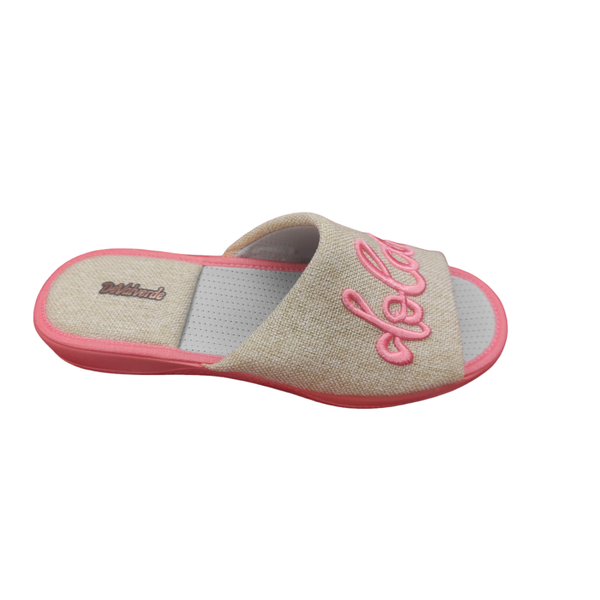 ZAPATILLA DVALVERDE ESTAR POR CASA PINKI NUDE 1550